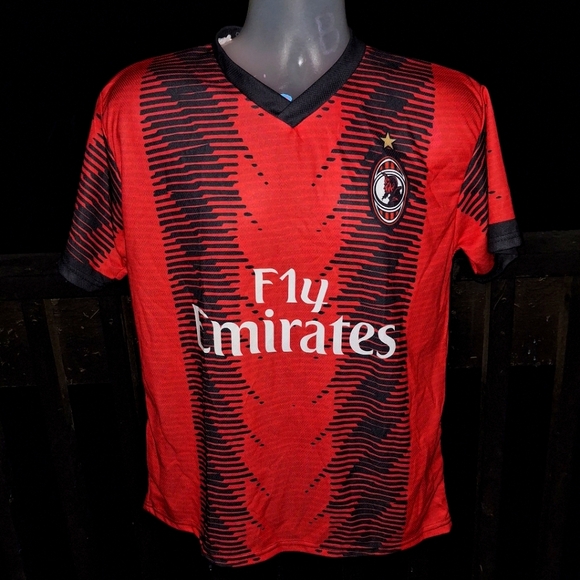 Vintage AC MILAN RAFA Soccer Jersey Size Med - Picture 1 of 3